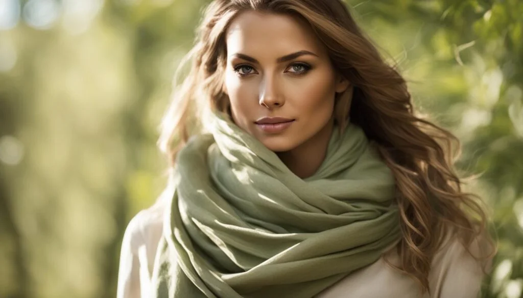 organic cotton scarf