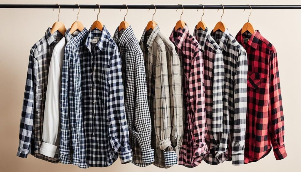 checked shirts