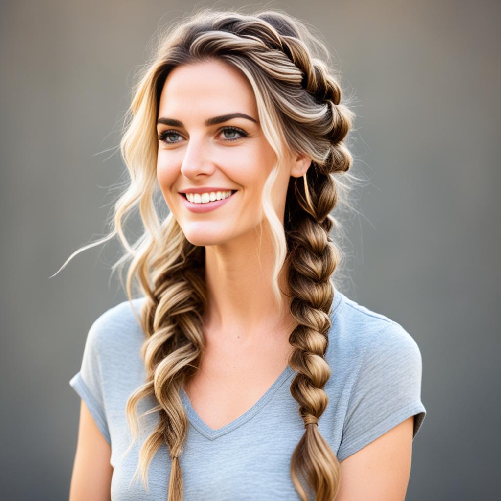 easy braided hairstyles