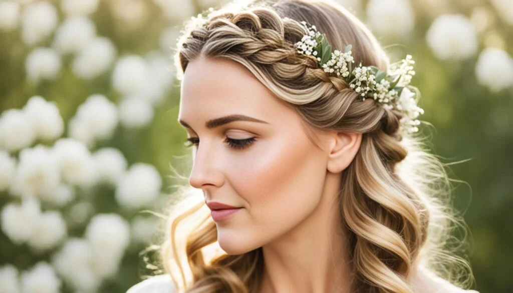 elegant braided hair