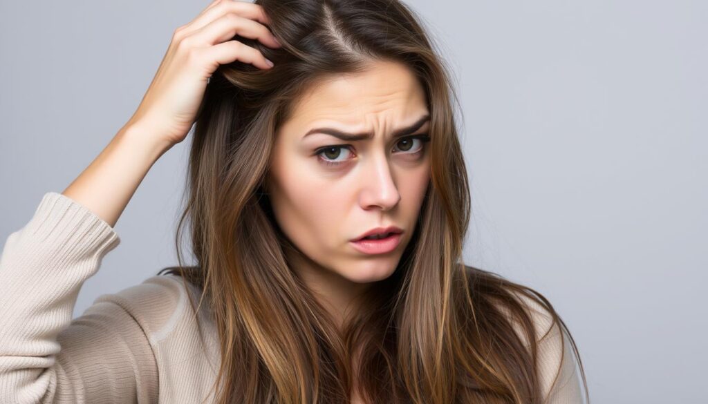 Causes of weak hair roots in women