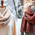 Winter fashion scarf comparison