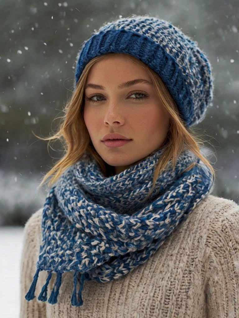 Winter fashion scarf styles