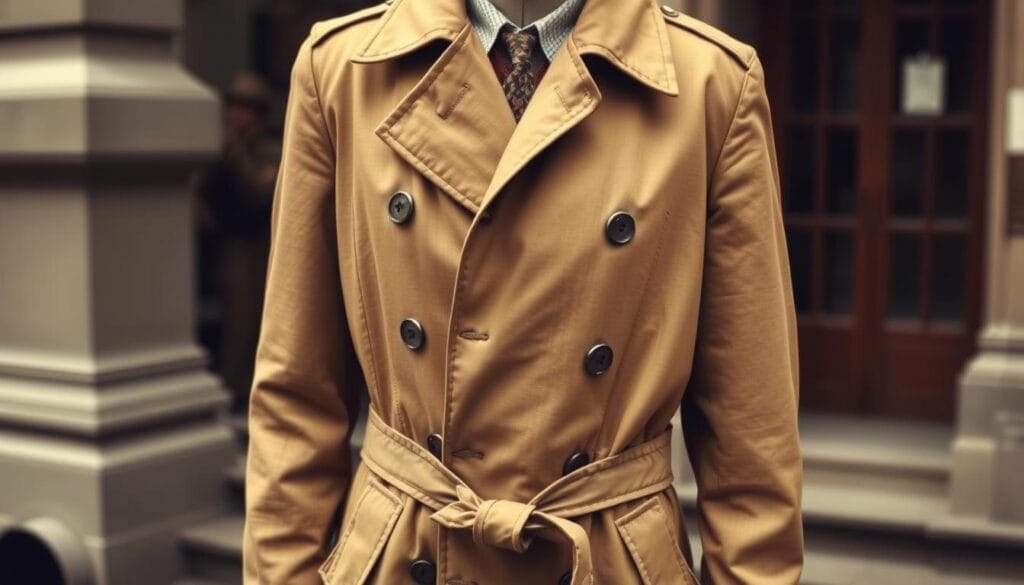 Classic trench coat styles