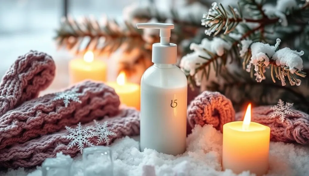 Gentle cleanser for winter skincare