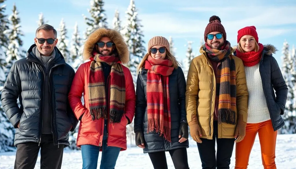 Layering techniques for winter adventures