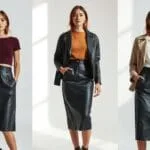 Leather Skirt Styles