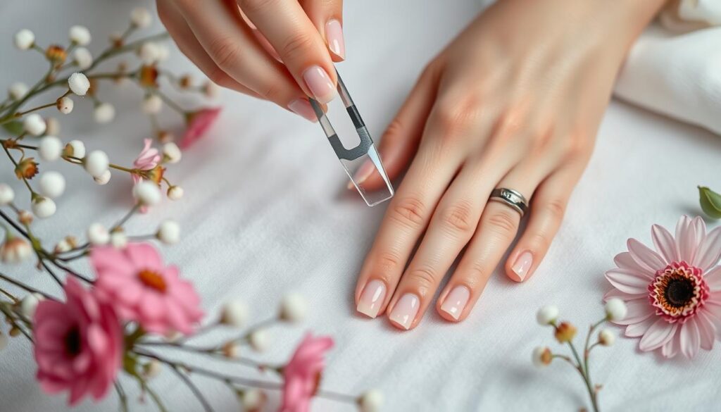 Natural nail care filing techniques