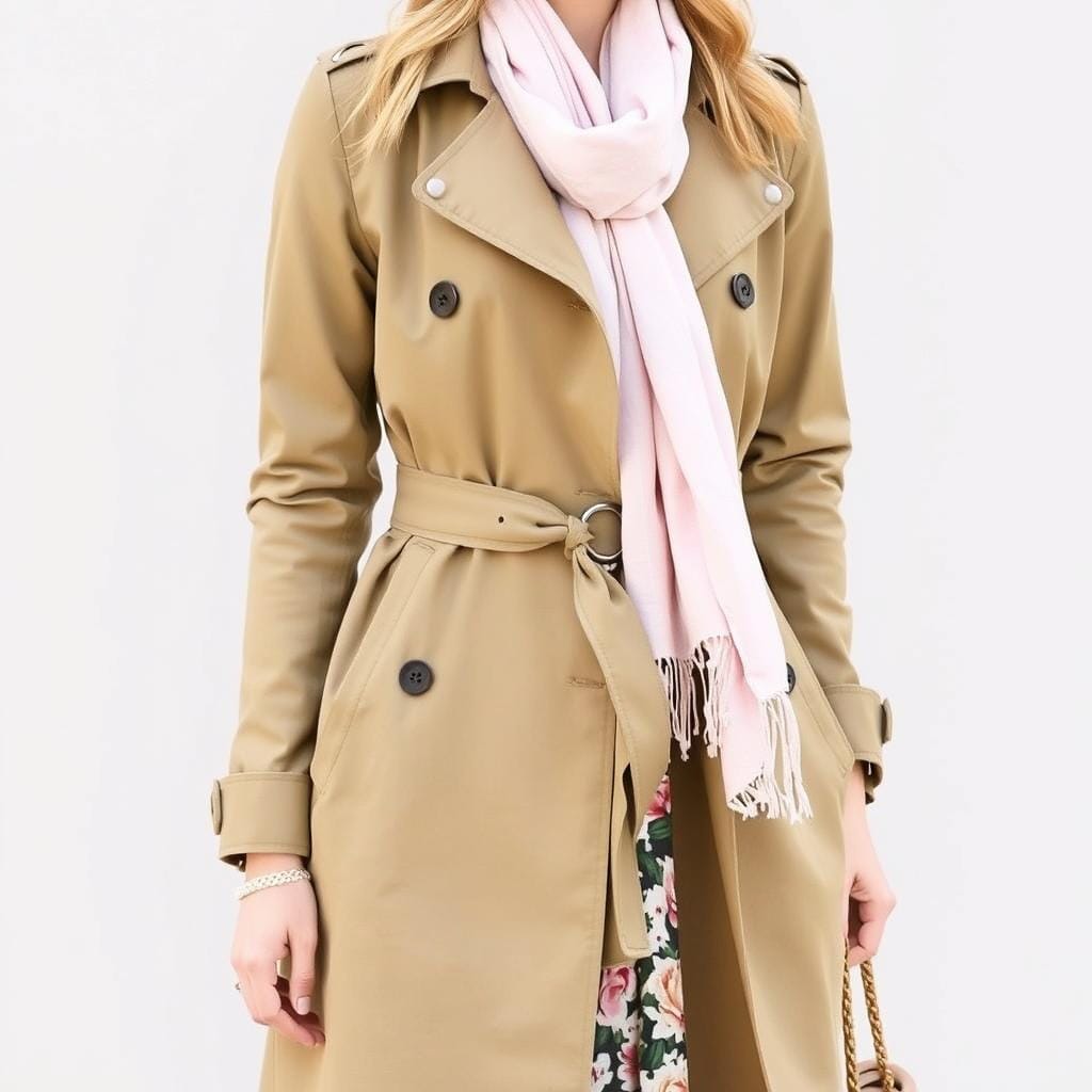 Spring trench coat outfits