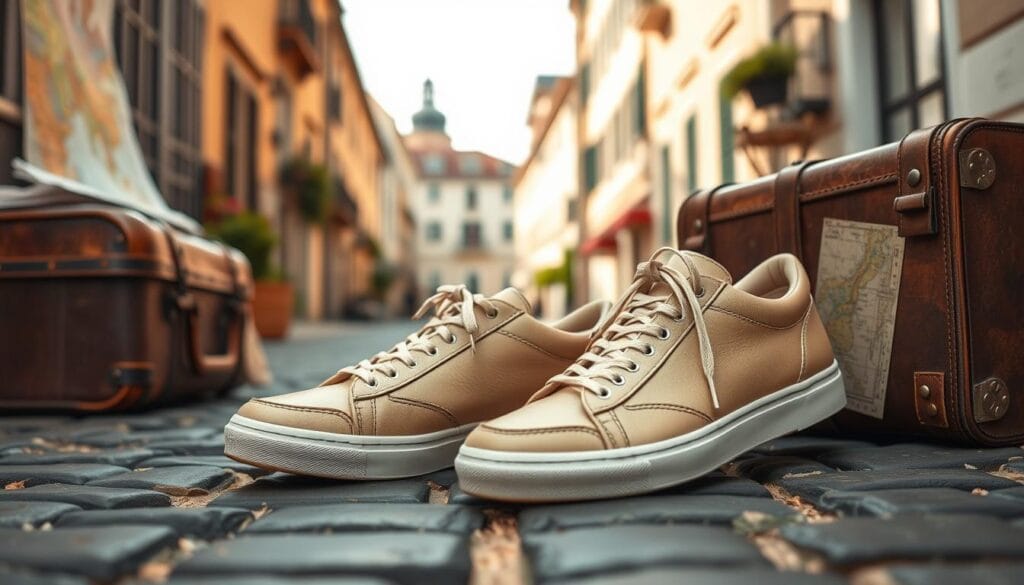 comfortable sneakers for travel