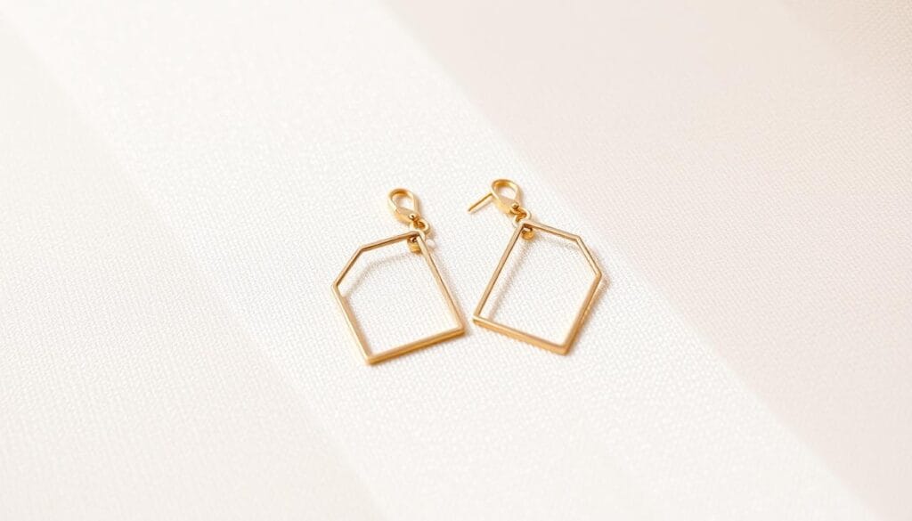 earrings in minimalist styles