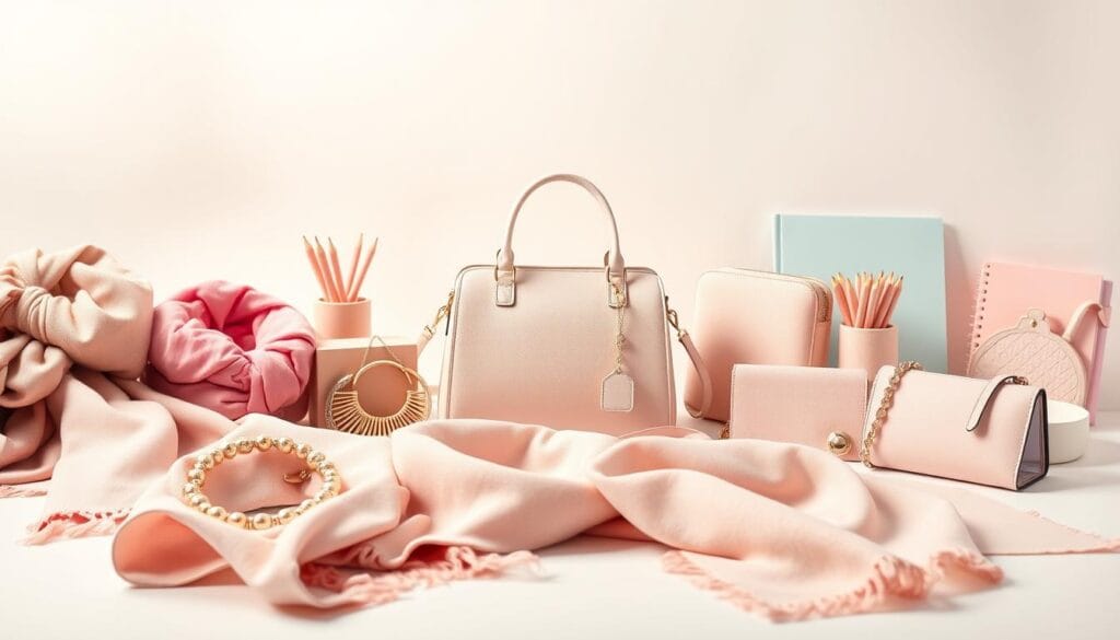 pastel accessories